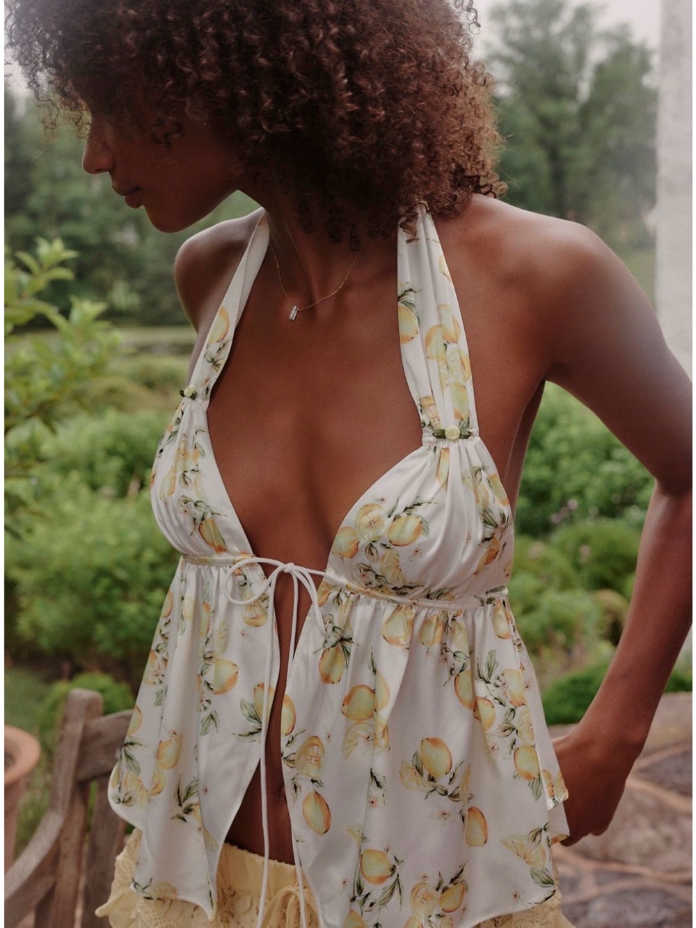 For Love And Lemons x FP Cassandra Top